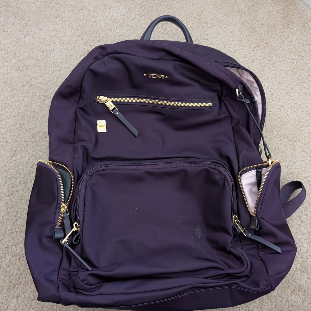 Tumi Purple (Eggplant) Backpack
